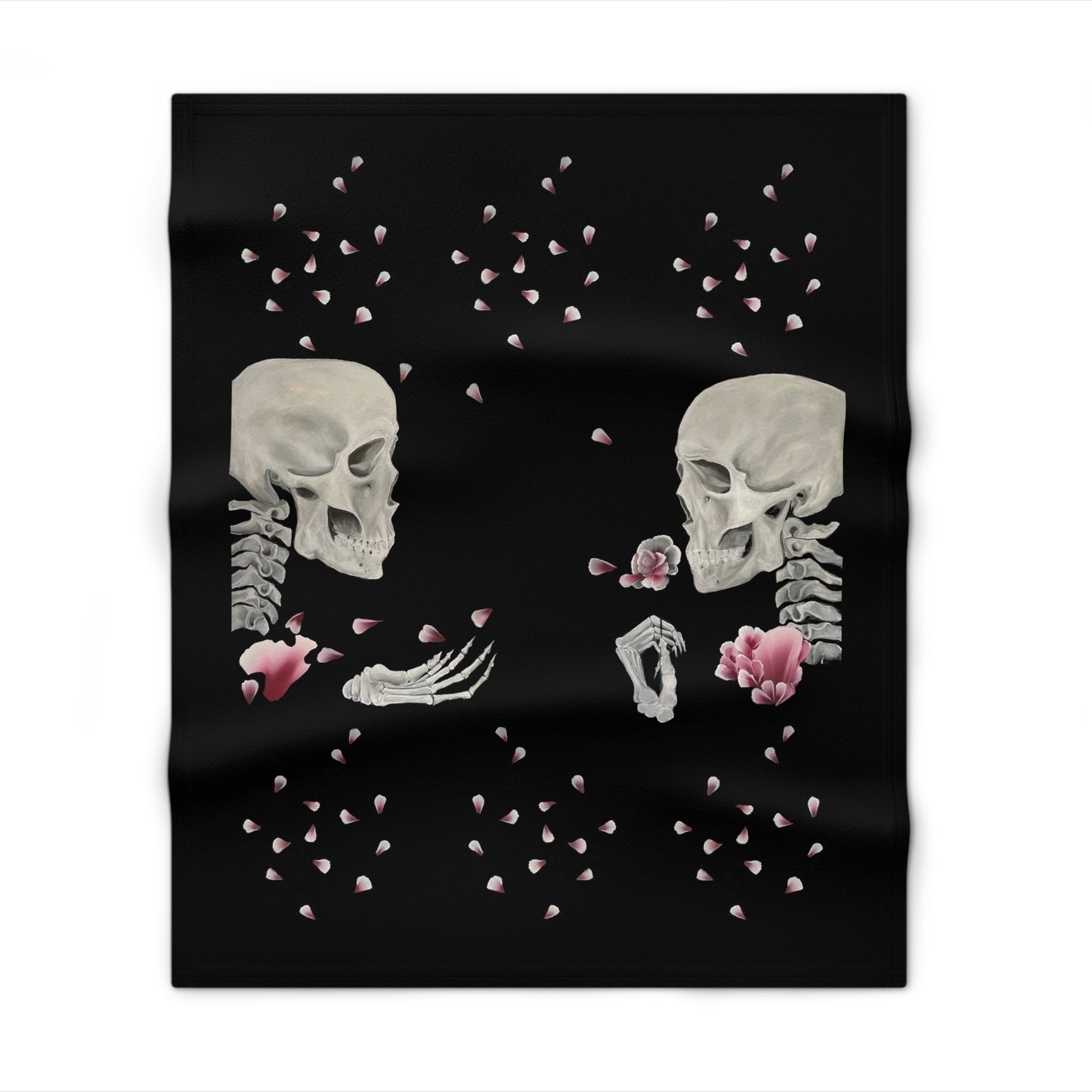 Skull Blanket Give and Receive Throw