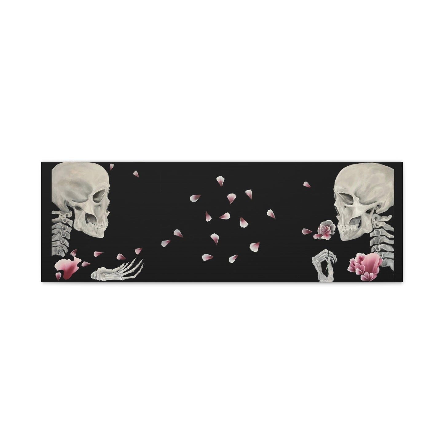 Skull Canvas Print Give and Receive