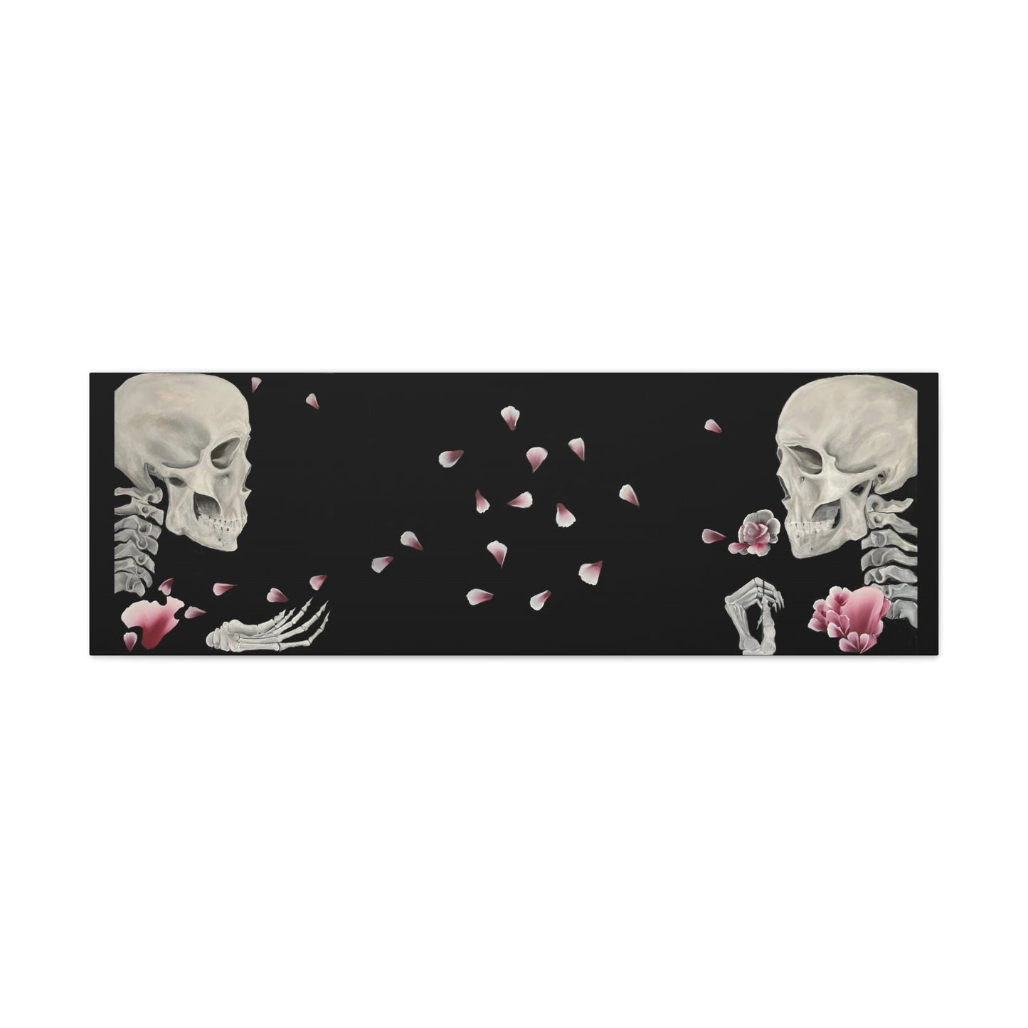Skull Canvas Print Give and Receive