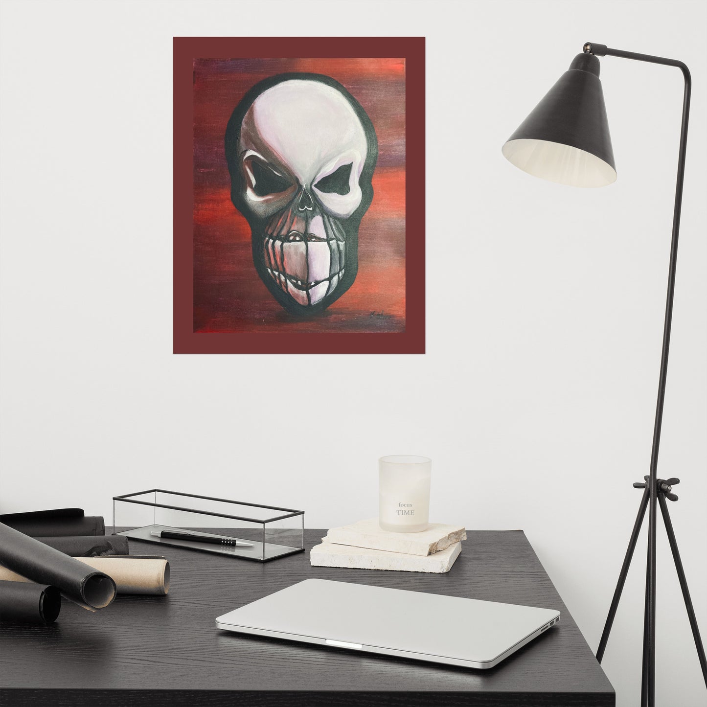 Skull Poster Silenced