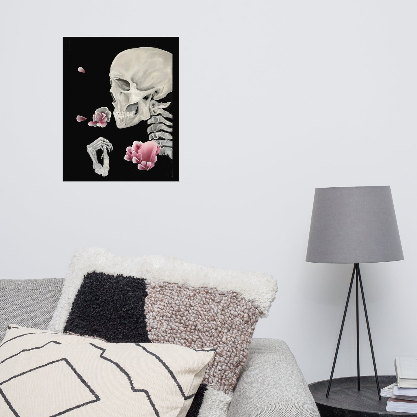 Skull Poster Give