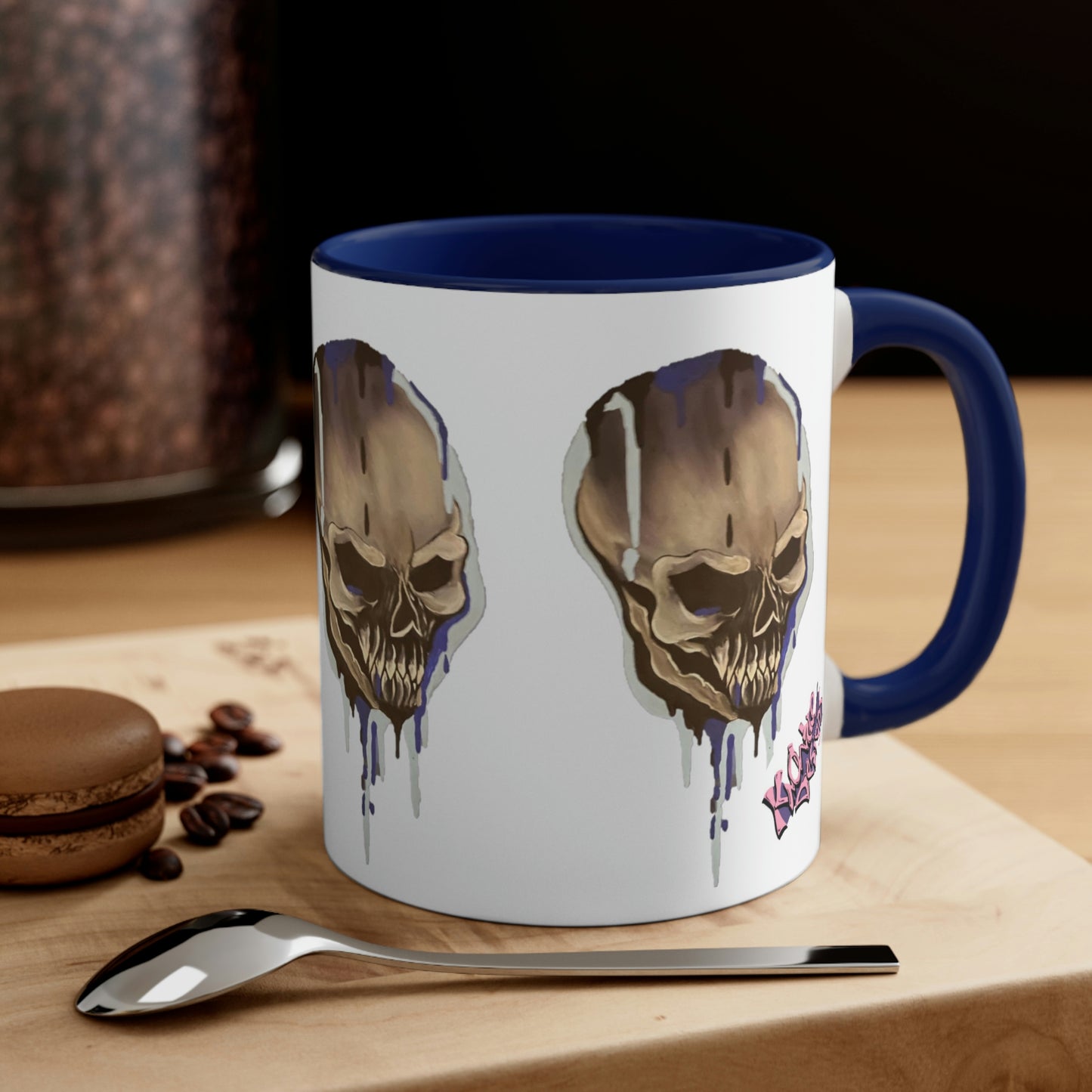 Skull Mug Boy Blue