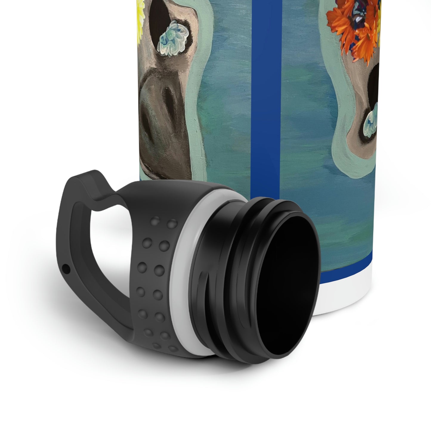 Stainless Steel Water Bottle Blue Bird
