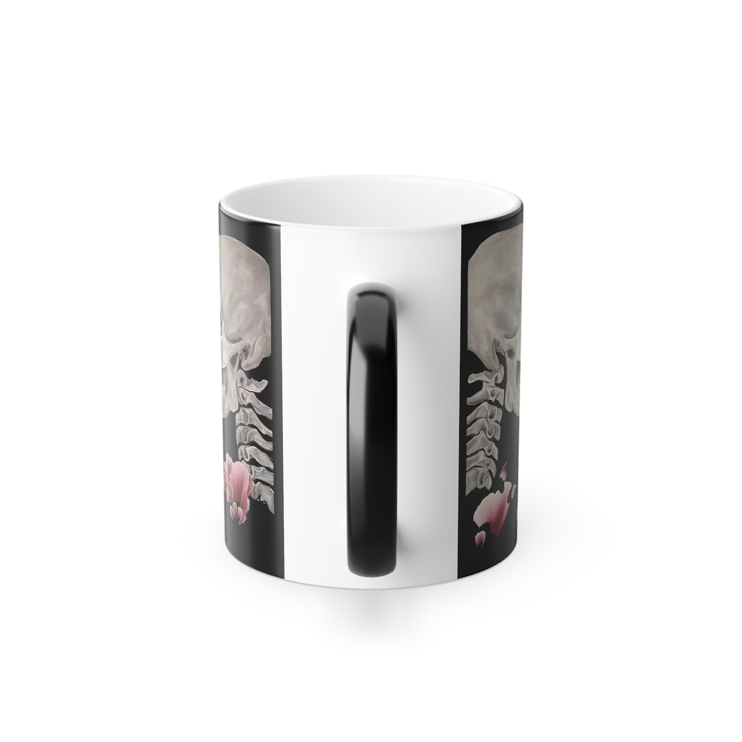 Skull Colour Morphing Mug Give and Receive