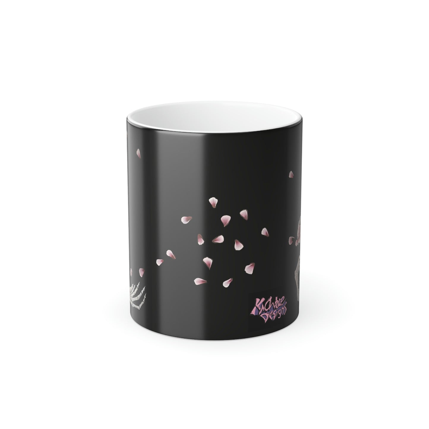 Skull Colour Morphing Mug Give and Receive
