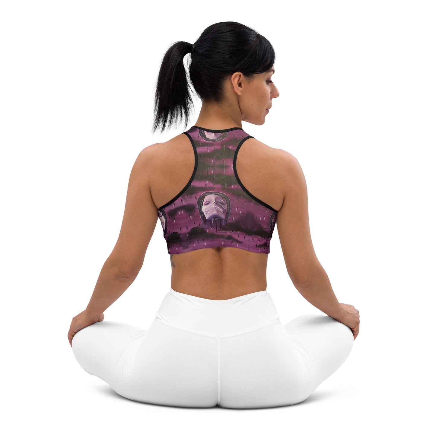 Skull Sports Bra Serenity