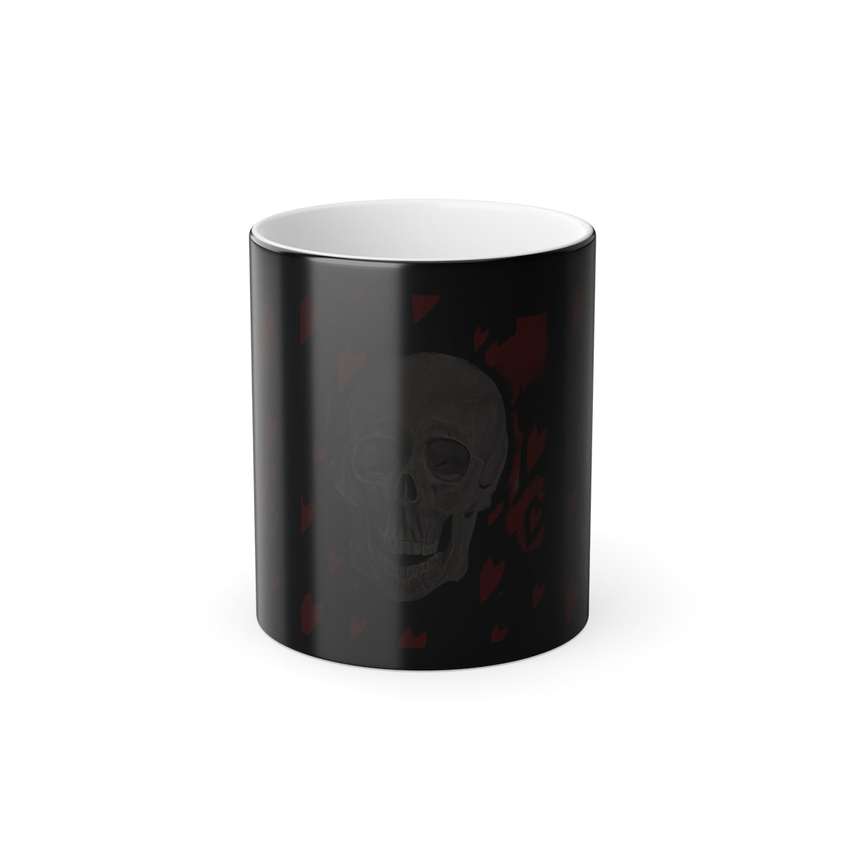 Skull Mug 11oz Color Morphing Happy