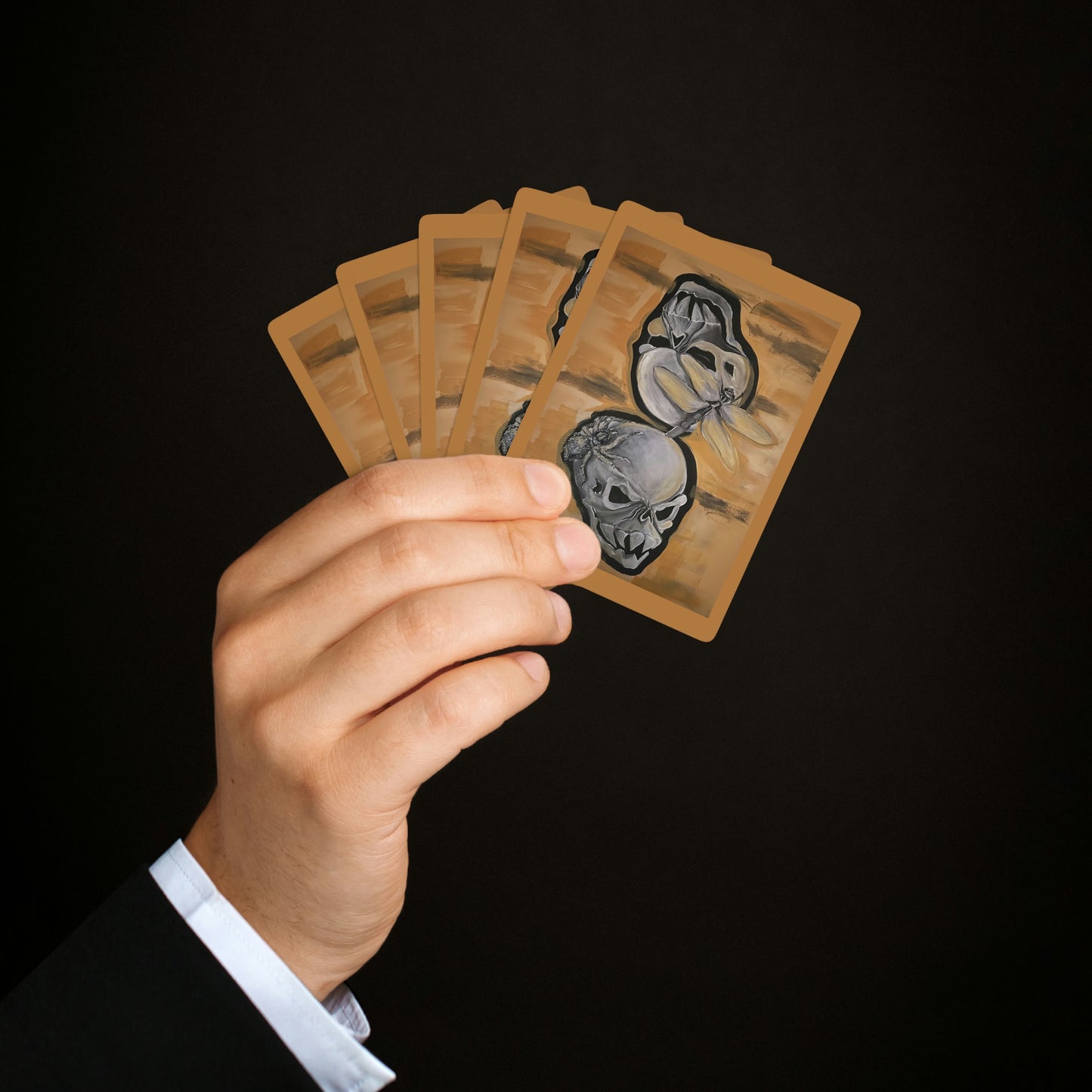 Skull Poker Cards Cheeky Buggers