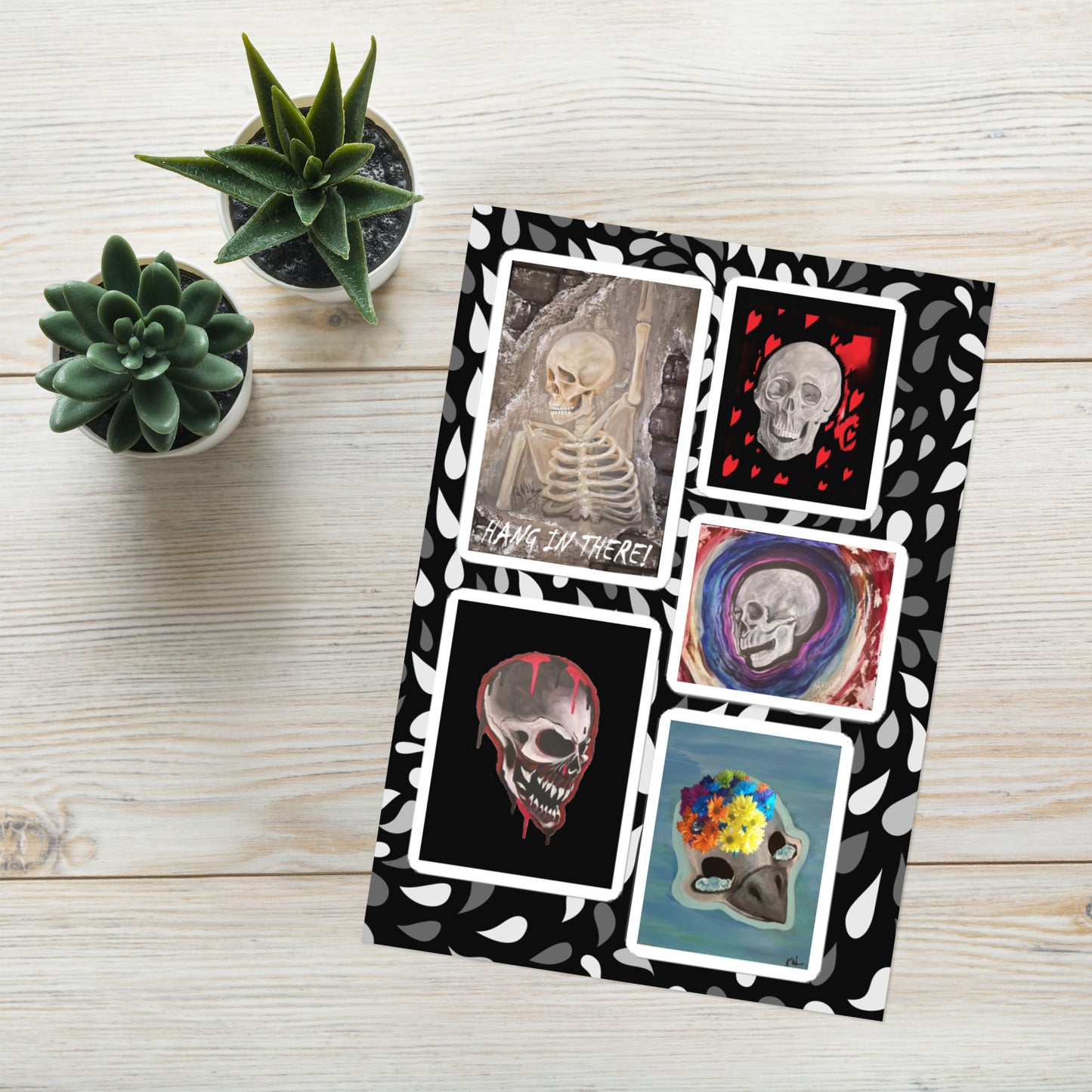 Skull Stickers KNOWare Designs