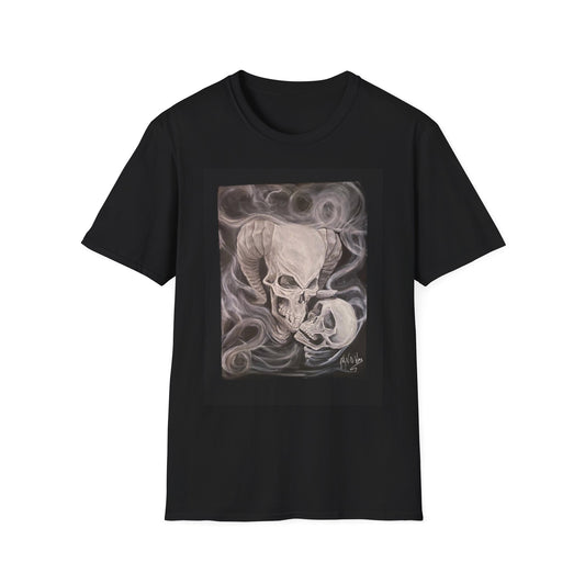 Skull Fearless Unisex Soft T-Shirt