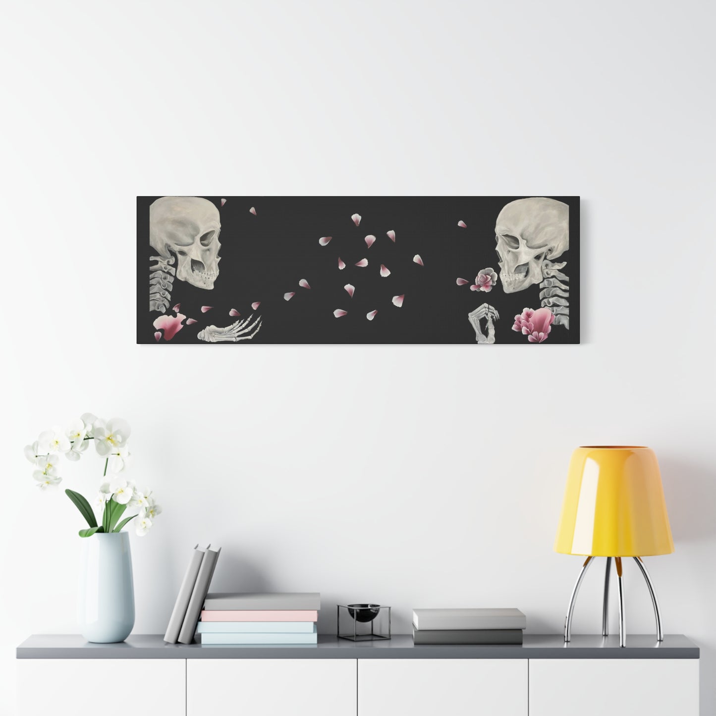 Skull Canvas Print Give and Receive