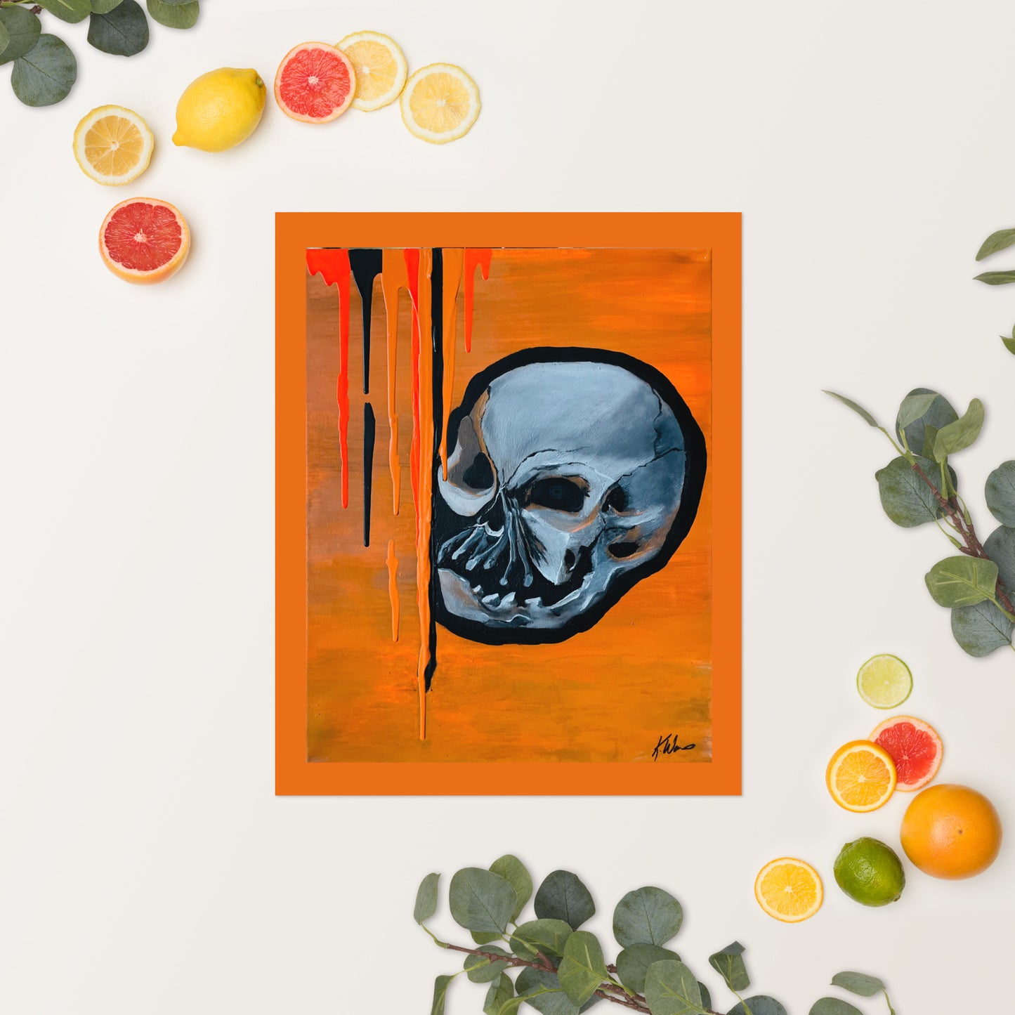 Skull Poster Mothman