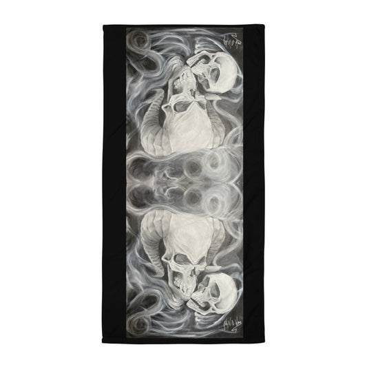 Skull Towel The Devil's Own Reflection