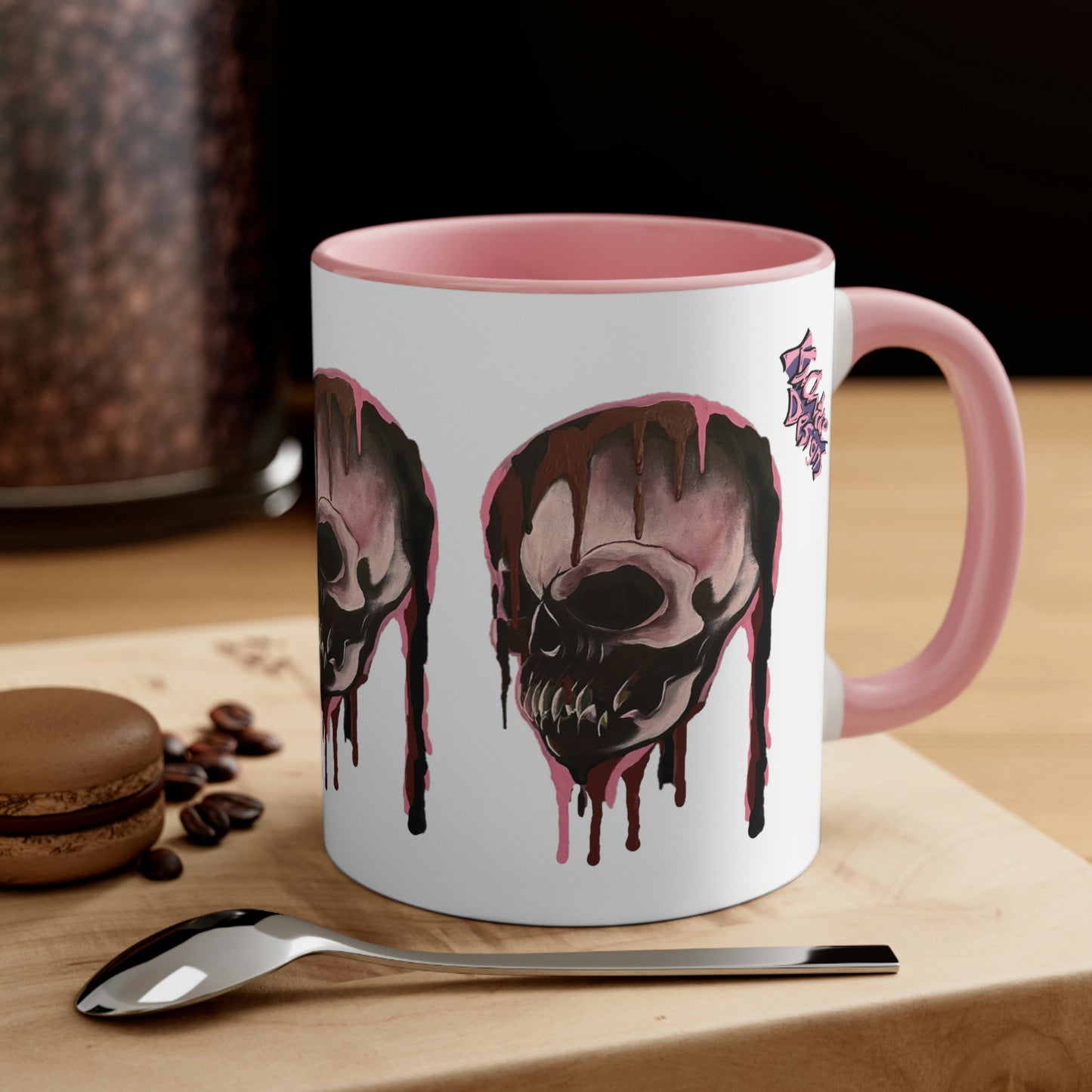 Skull Mug  Pink Lady