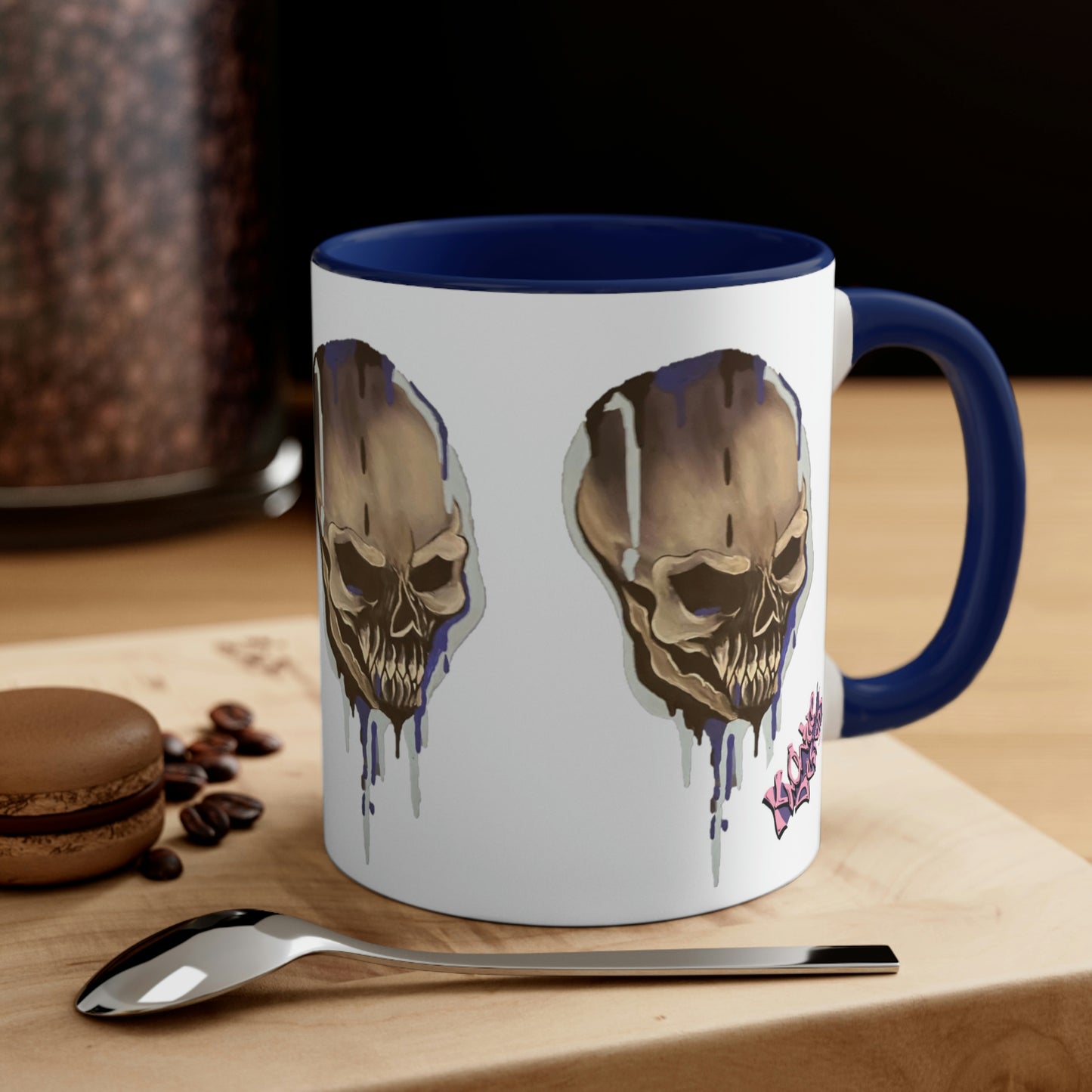 Skull Mug  Boy Blue