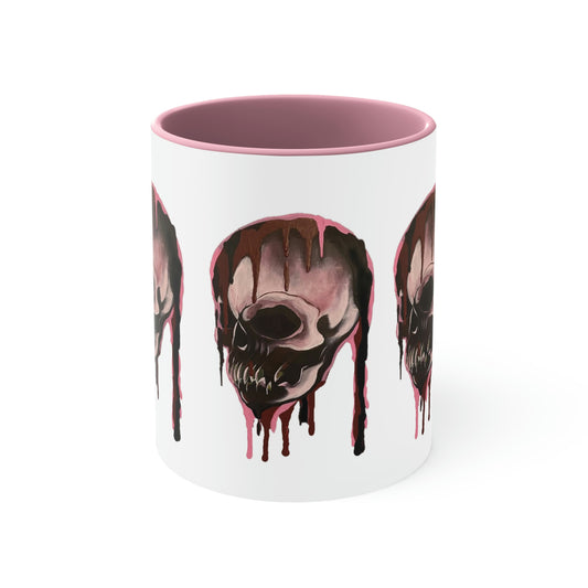 Skull Mug  Pink Lady