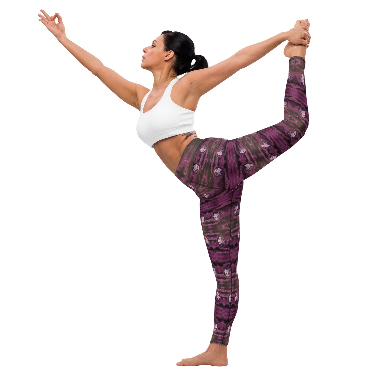 Skull Yoga Leggings  Serenity